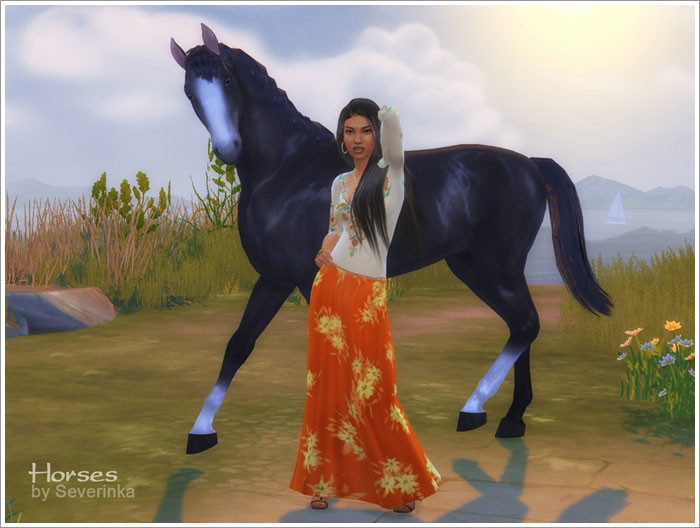 TS4. Horses (decor) and Poses by Severinka by simsday SimsDay
