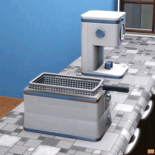 Ice Cartoon Deep Fryer