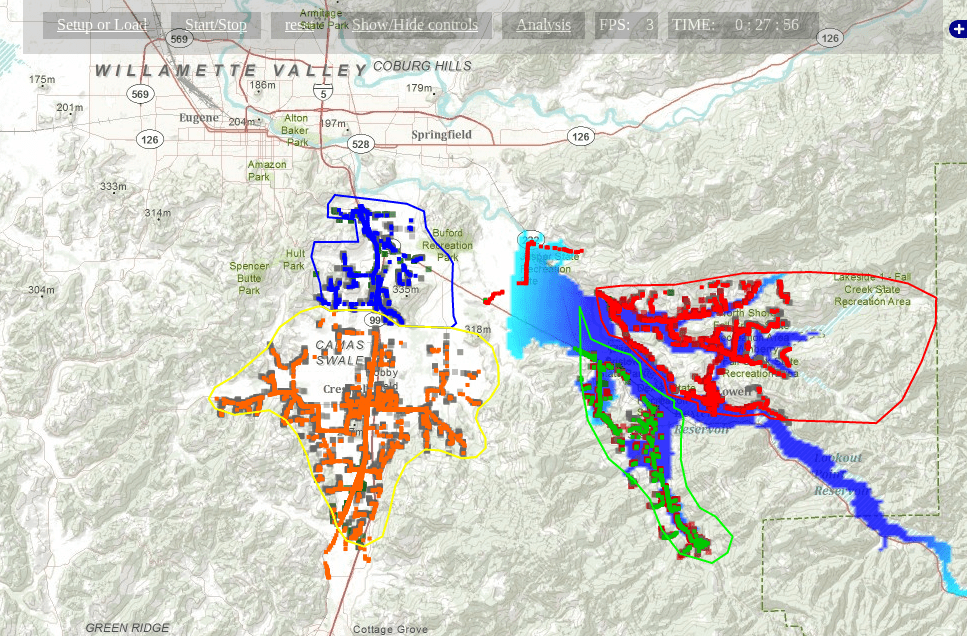 Lane County Oregon Map Oconto County Plat Map