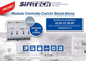 Modulo Controllo Carichi Stand.Alone CCSA_modulo_controllo_carichi_Simtech_fronte