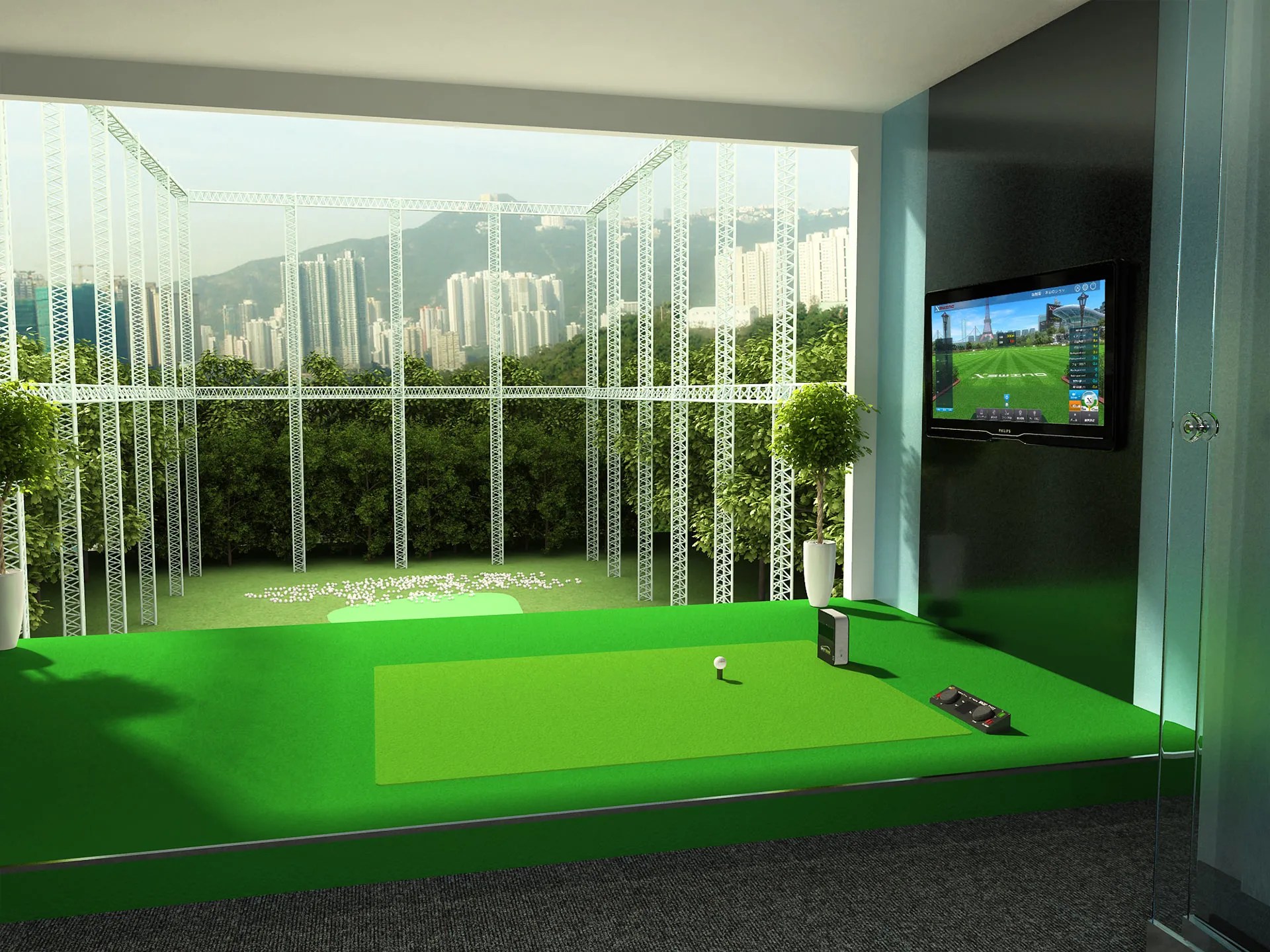 シミュレーションゴルフとは？｜自宅でゴルフシミュレーション ゴルフ練習場をつくりませんか｜ゴルフシミュレーター.JP