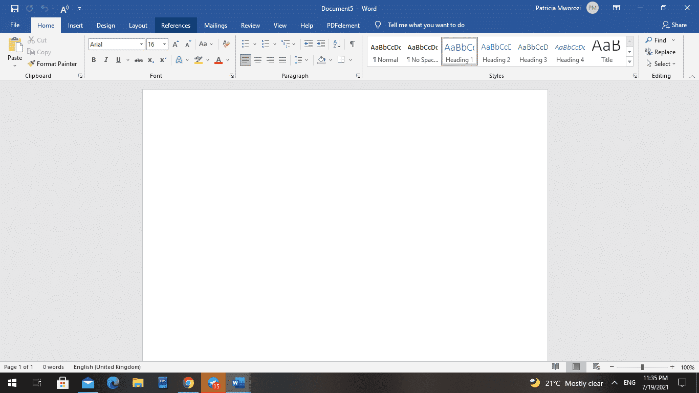 How to add a Table of Authorities to Microsoft Word