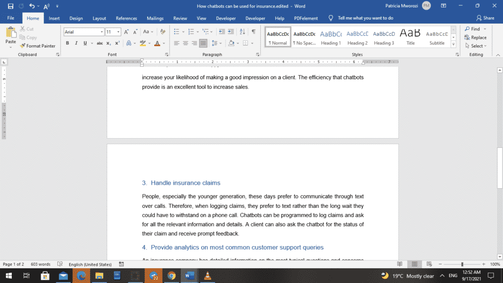 How to delete multiple pages in a Microsoft Word document