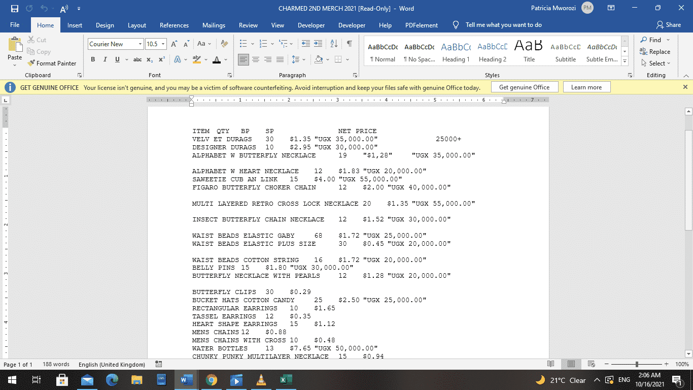How to convert an Excel document to Microsoft Word