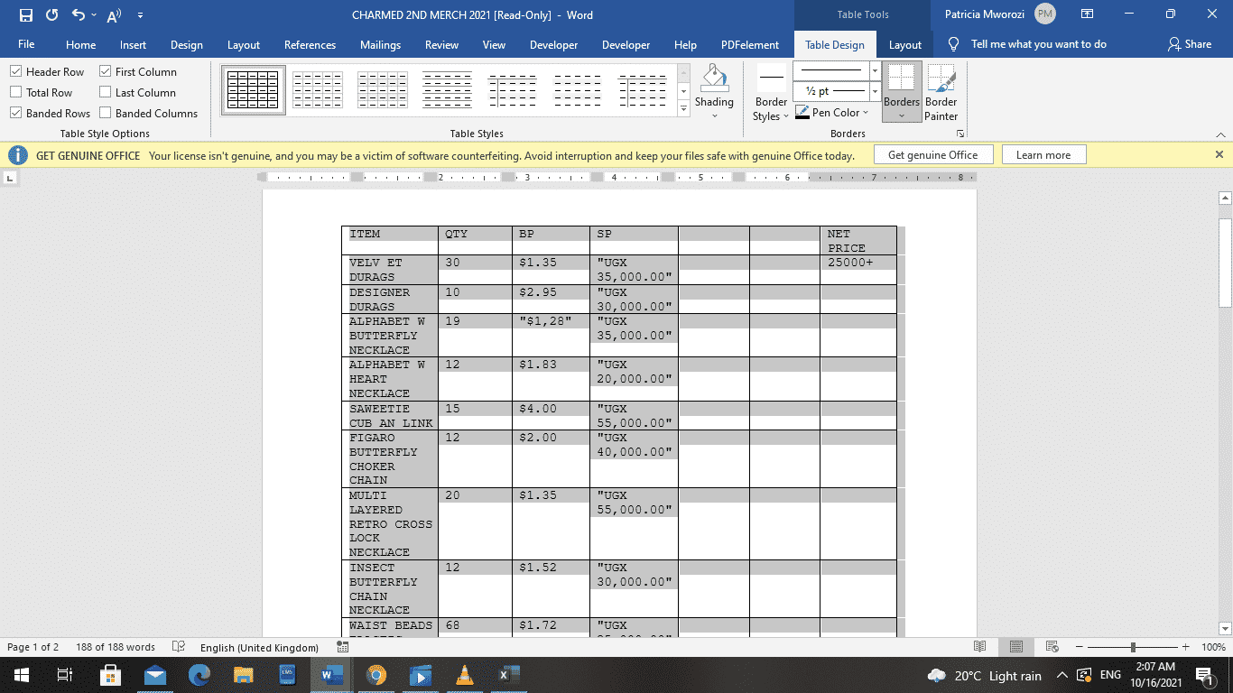 How to convert an Excel document to Microsoft Word