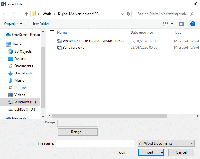 How to combine multiple Microsoft Word documents [ULTIMATE GUIDE]