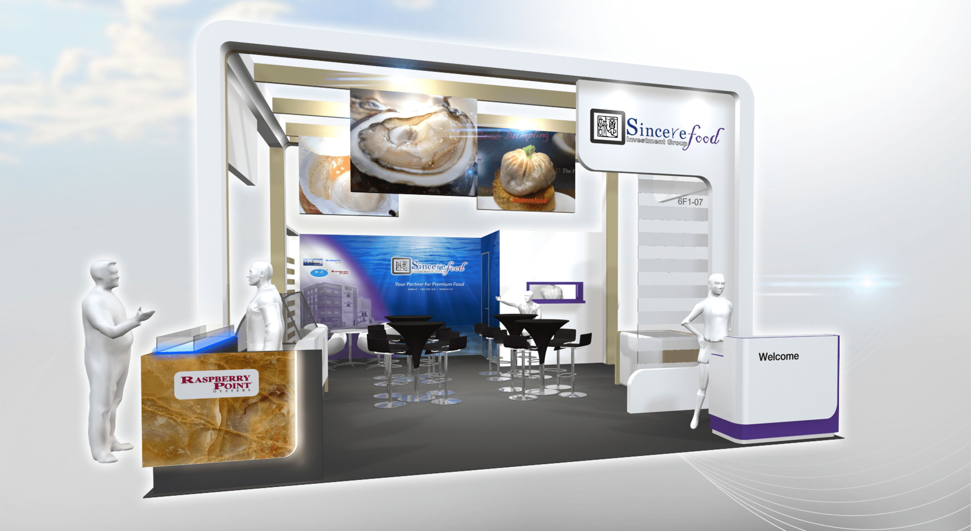 Sincere Food Booth FHA 2018 Sincere Food
