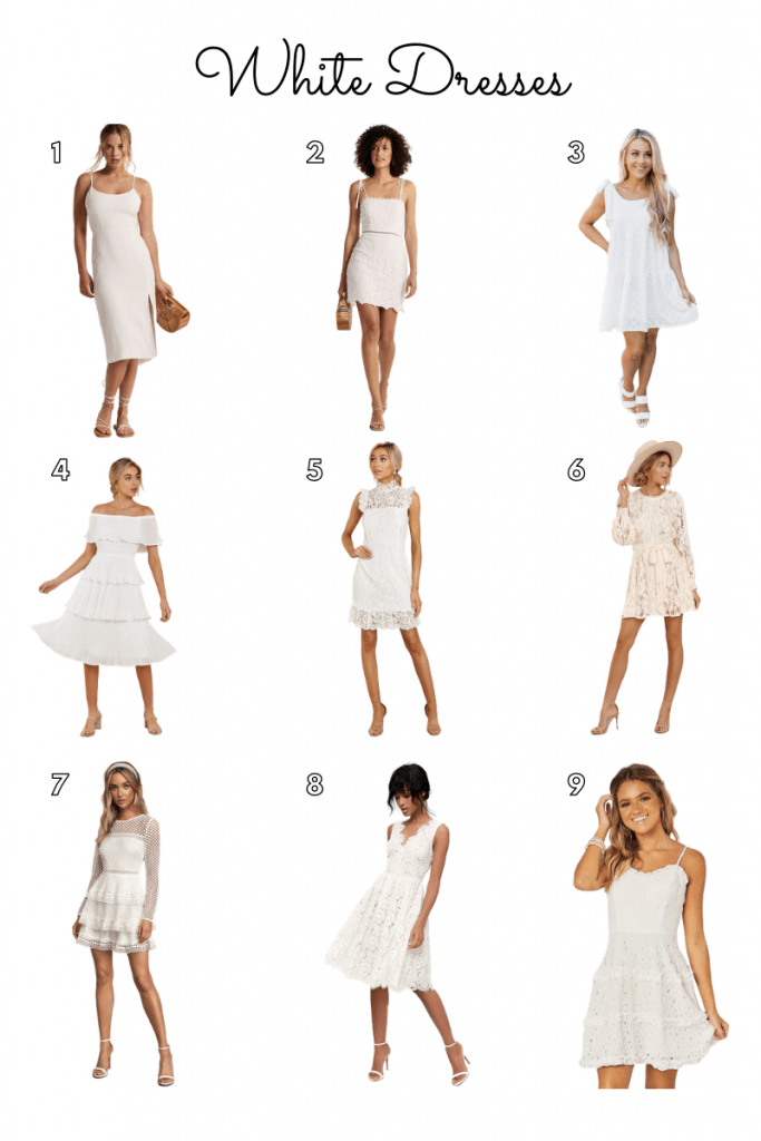 White Dresses My Current New Fashion Obsession Sincerely, K