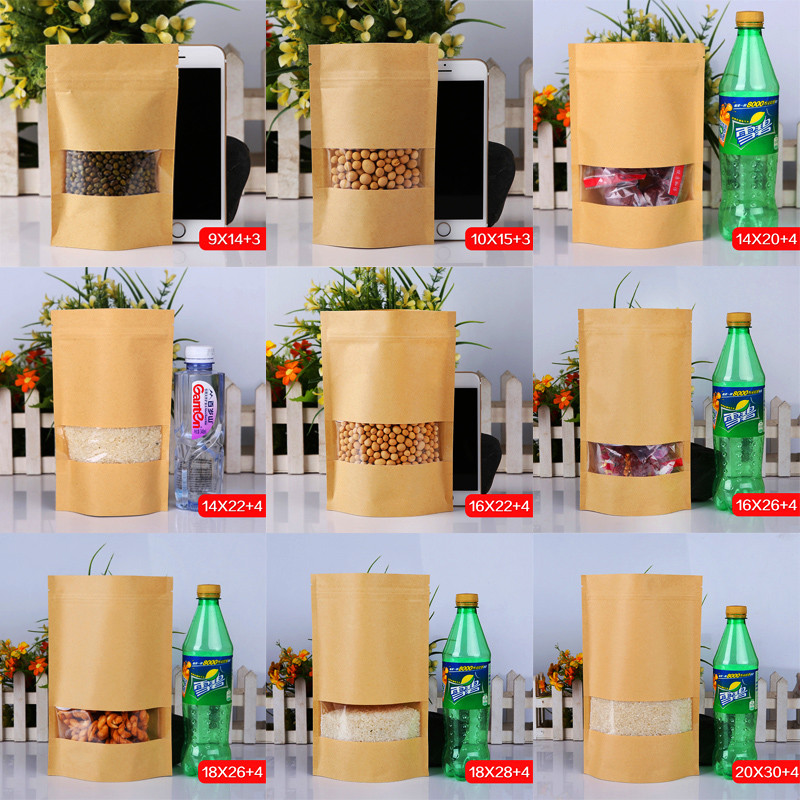 Printing Window Kraft paper food bag