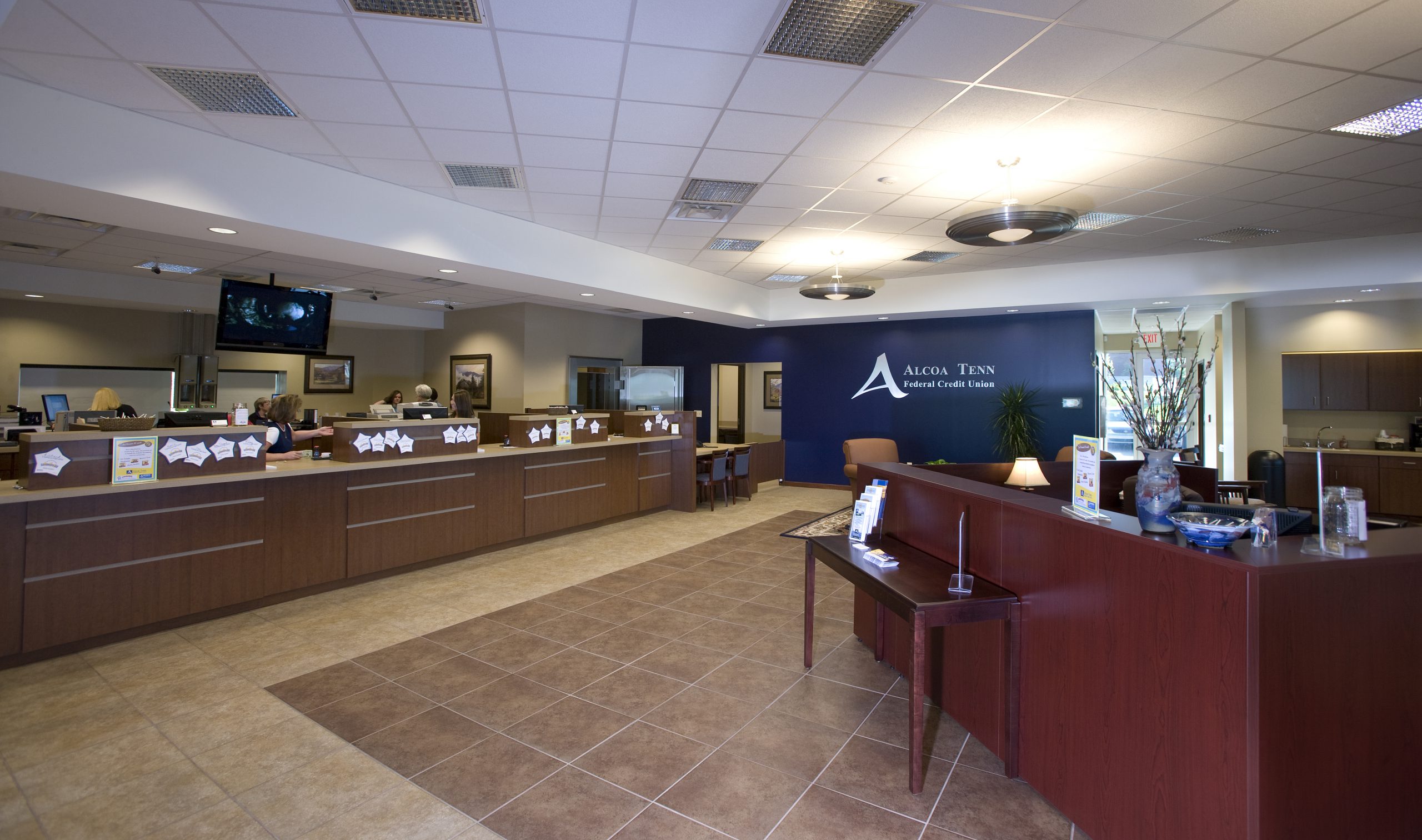 Alcoa Tenn Lobby R.H. Sinclair Construction Company