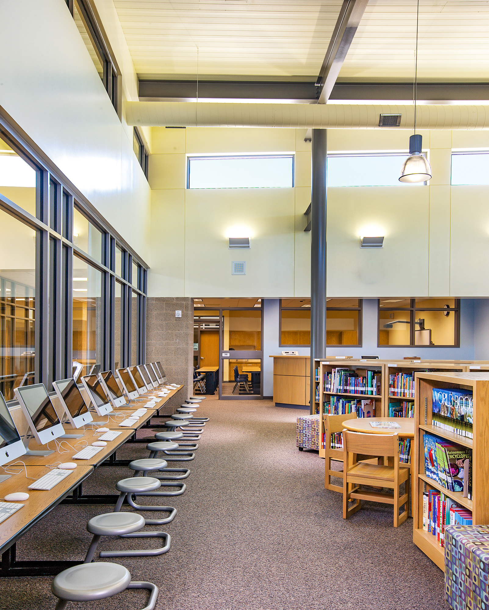 Kooser Elementary School Sinclair Hille Architects Architectural