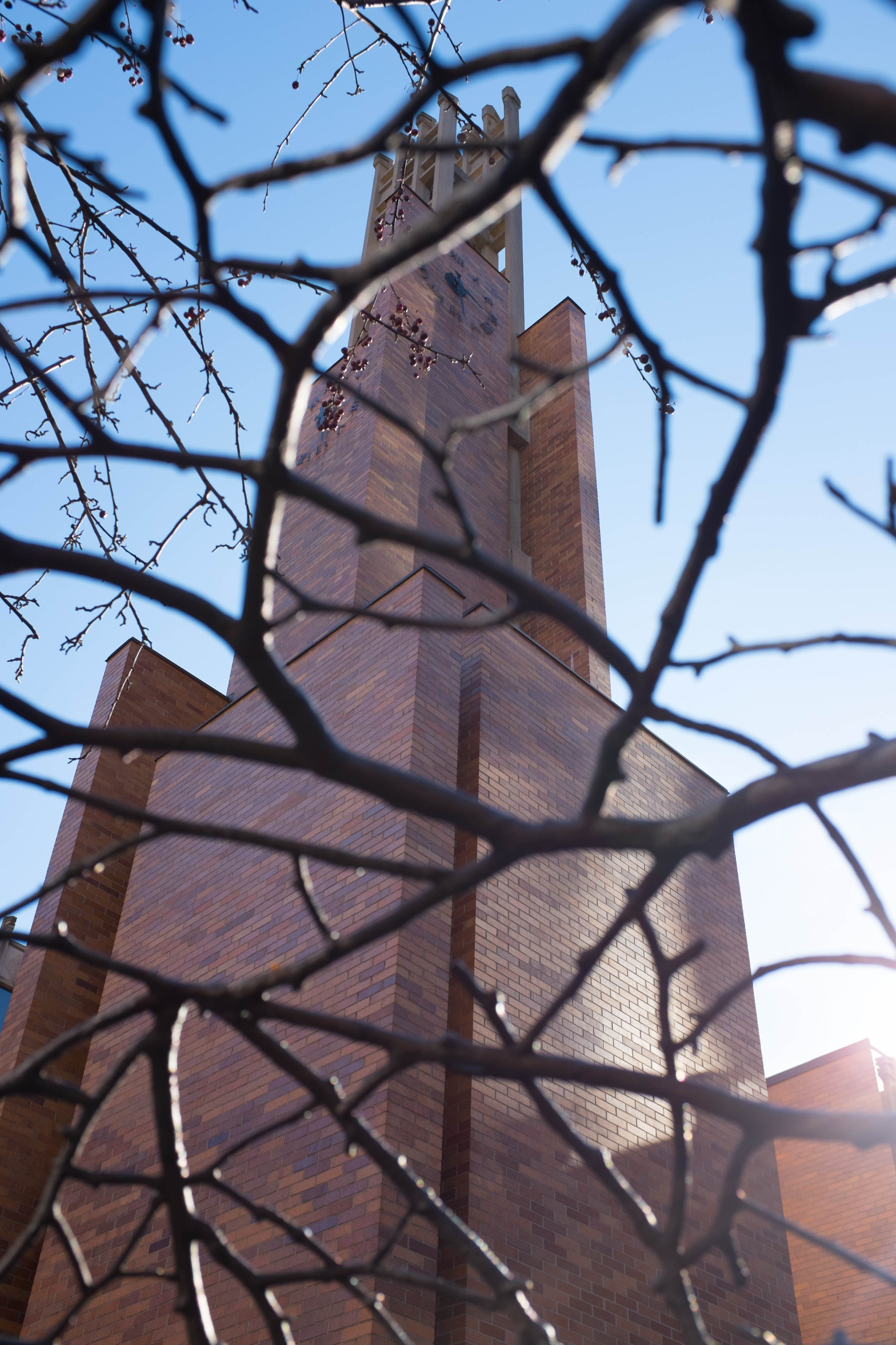 Bell tower through Sanctuary