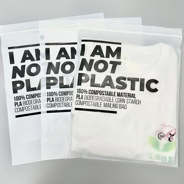 Biodegradable ziplock bag