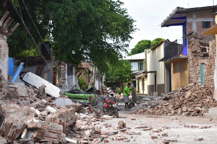 Ixtaltepec, Oaxaca, clama ayuda el sismo dañó 80 de las casas y no