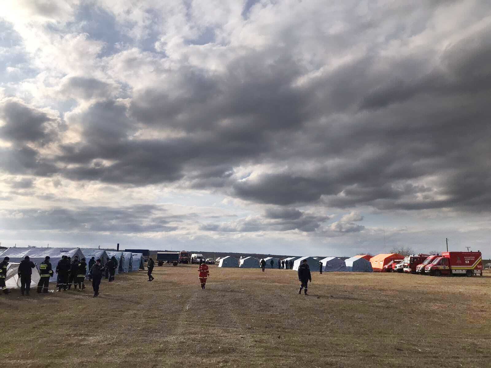 El Gobierno de Moldavia montó un campamento temporal en dos localidades colindantes con Ucrania. 