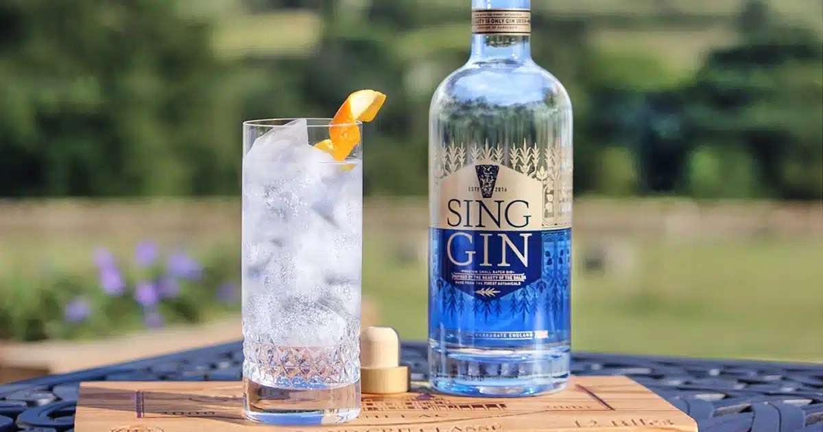 How many calories are in a gin and tonic? Sing Gin(02)