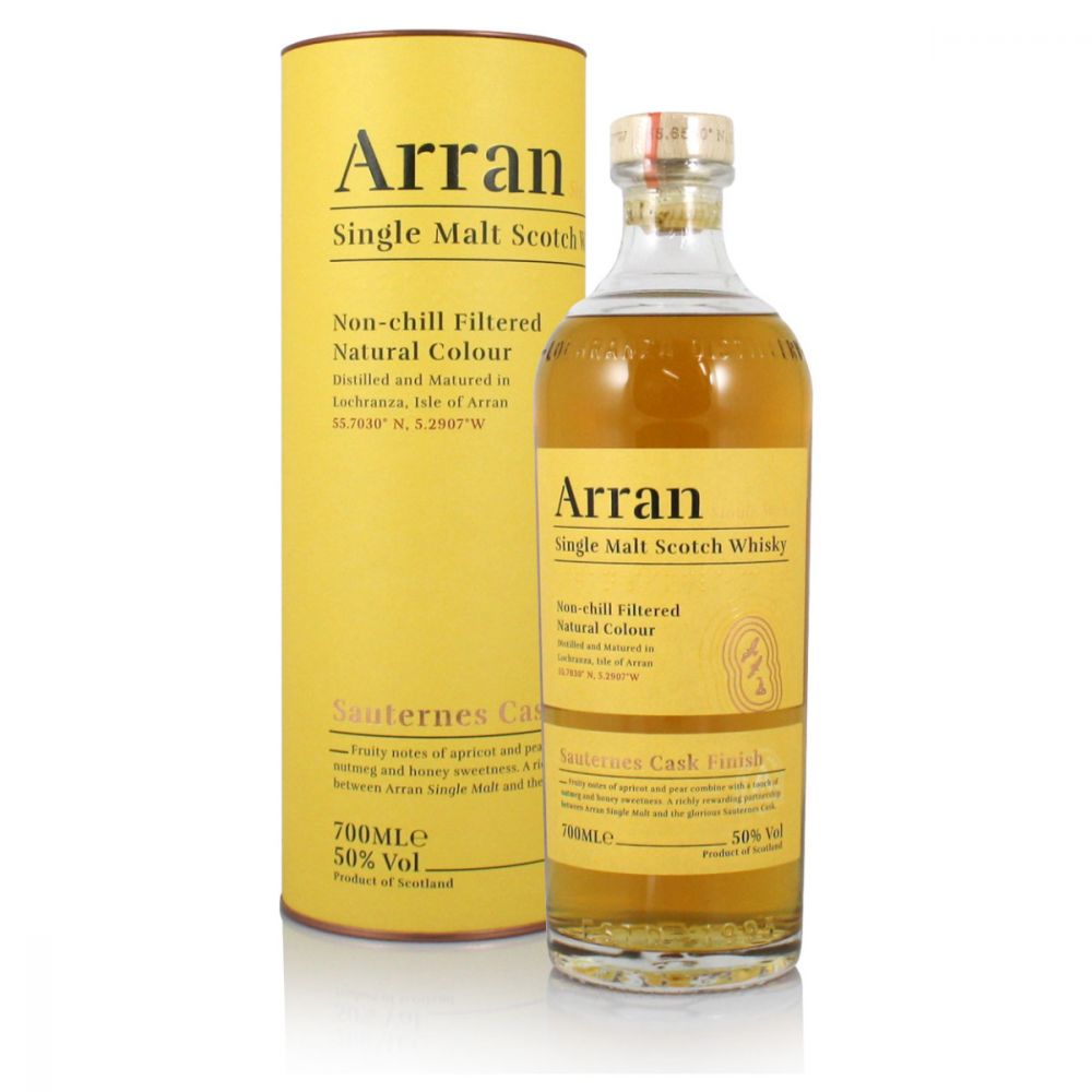 Arran Cask Finish Sauternes 50 70cl Single & Available Whisky Shop