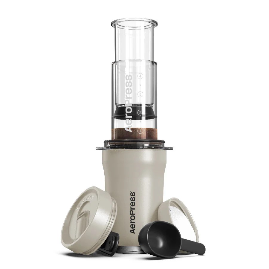 AeroPress Go Plus The Ultimate VacuumInsulated Coffee Cup? Single
