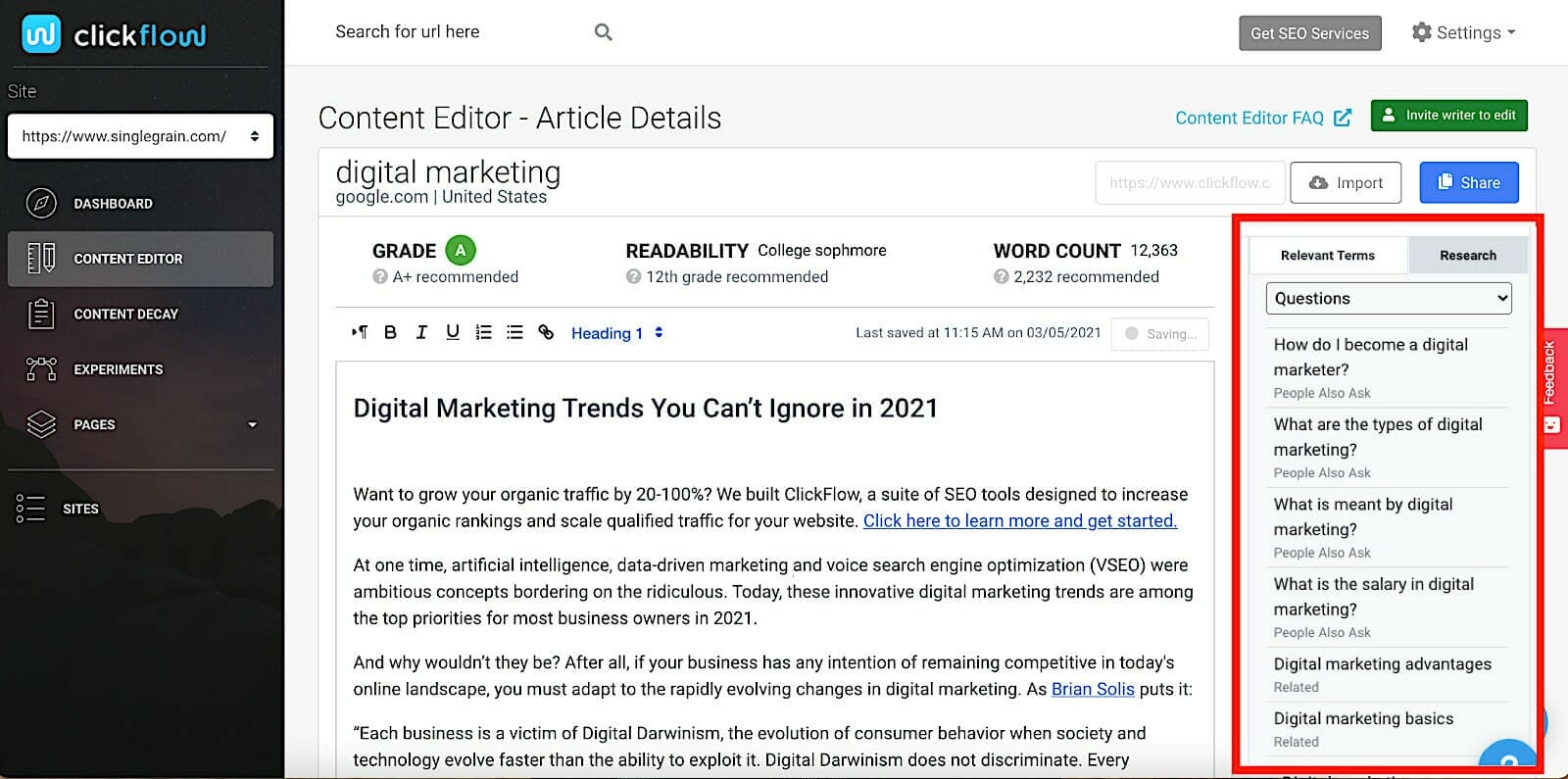 Schedule B Search Engine 2022 14 Effective Seo Techniques To Drive Organic Traffic In 2022 - Single Grain