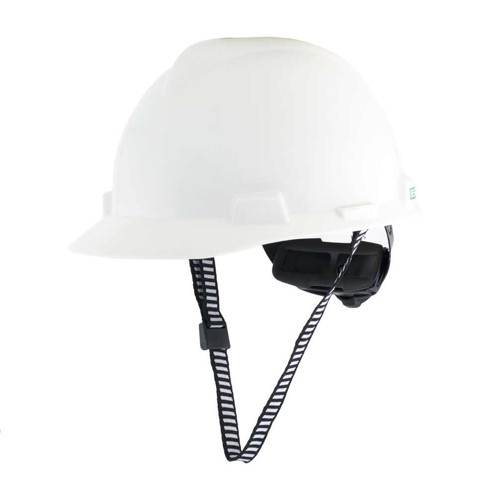 Safety Helmet MSA with Guard ABS (White) Singtech Singapore Vehicle