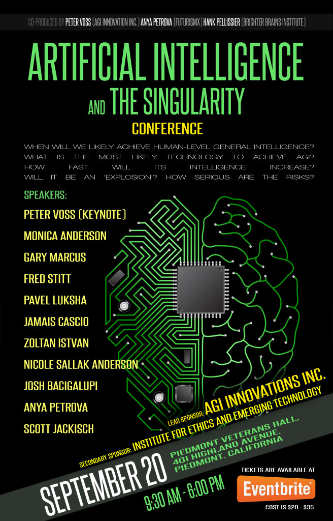 Artificial Intelligence & The Singularity Conference Artificial Intelligence & The Singularity Conference