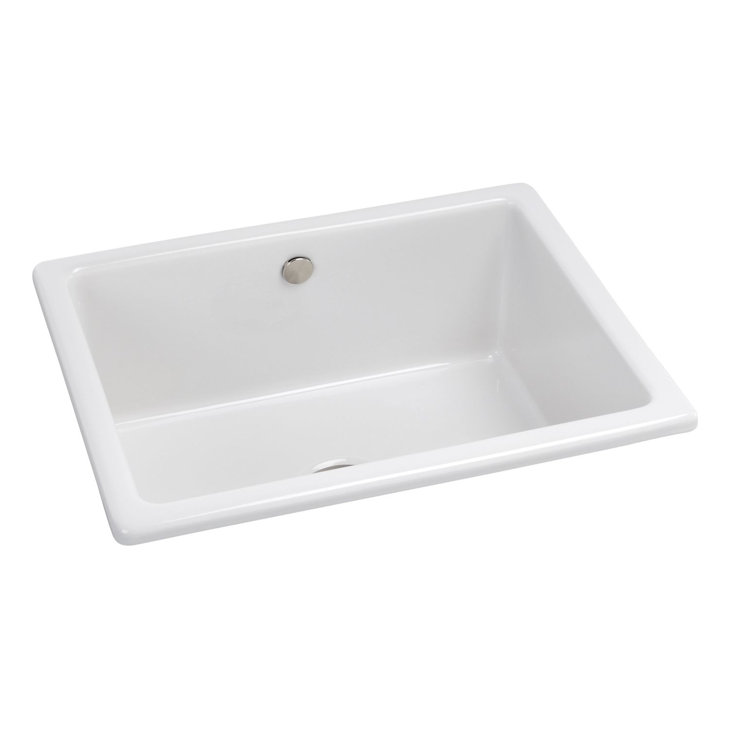 Abode Matrix CR25 Large 1.0 Bowl Ceramic Sink