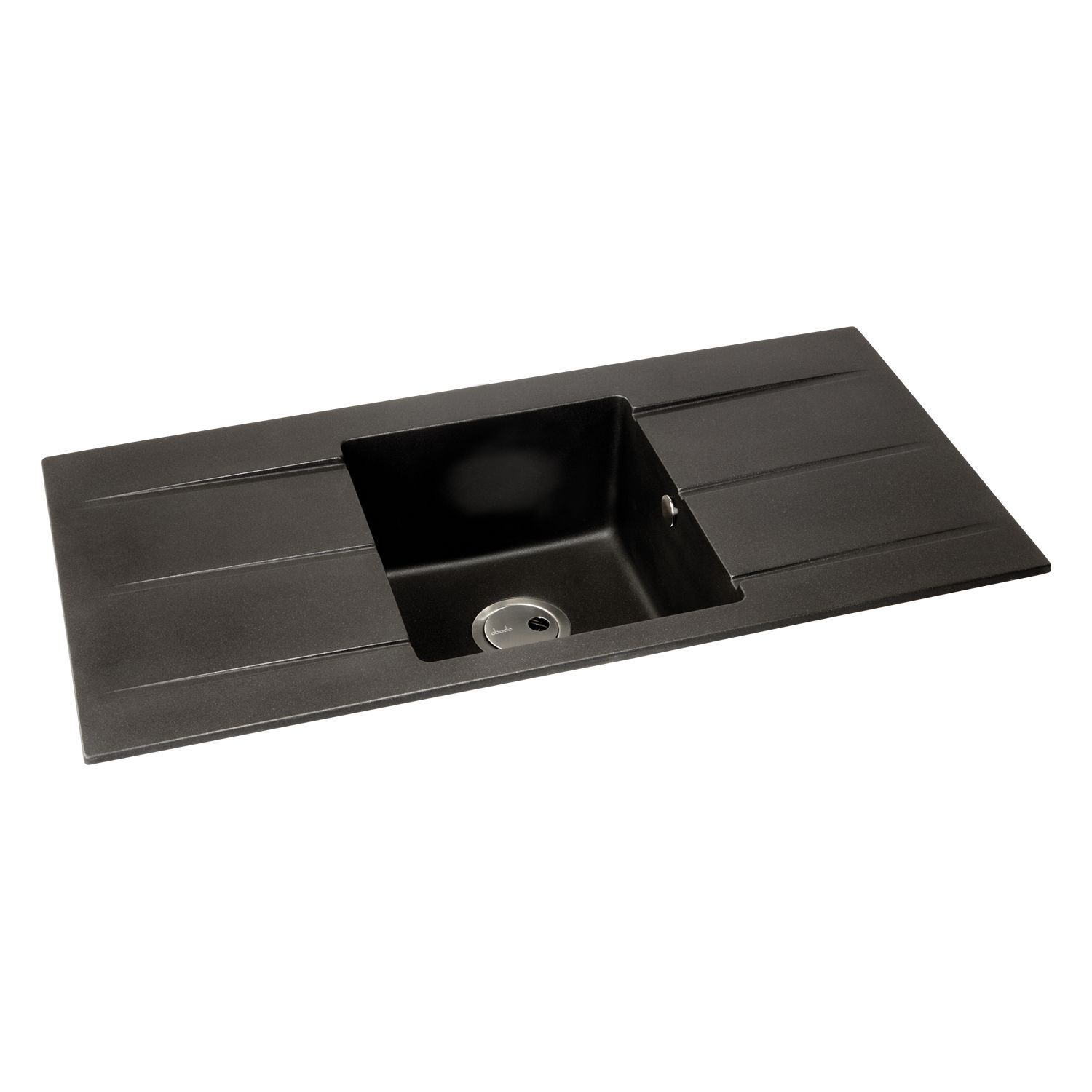 Abode Zero 1.0 Bowl Double Drainer Granite Sink