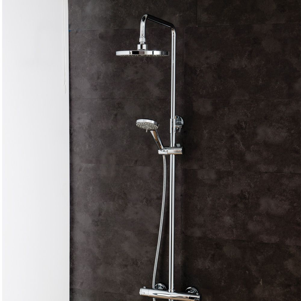 Deana Round Style Thermostatic Shower Kit