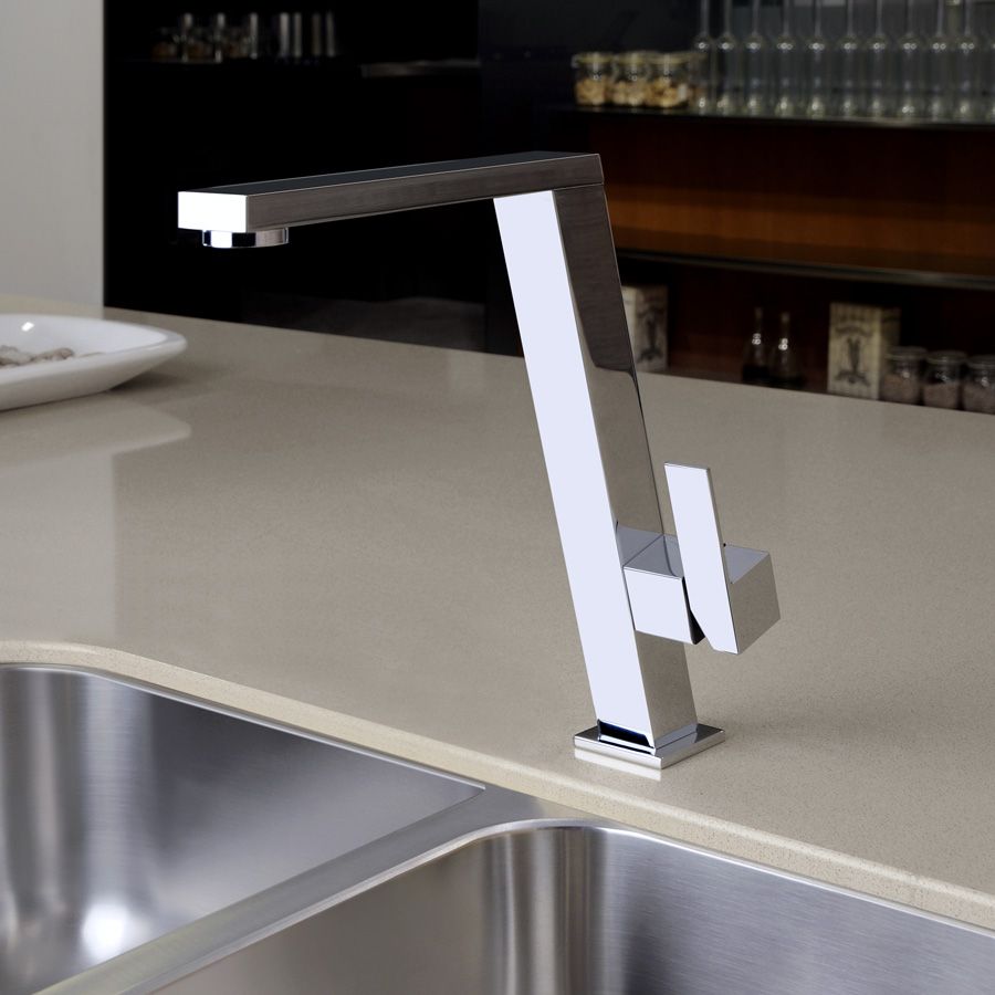 Gessi INCLINE 17047 Designer Single Lever Kitchen Tap Gessi INCLINE 17047 Designer Single Lever Kitchen Tap