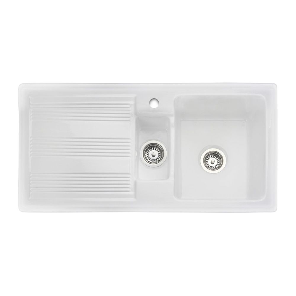Rangemaster Portland 1.5 Bowl Ceramic Sink