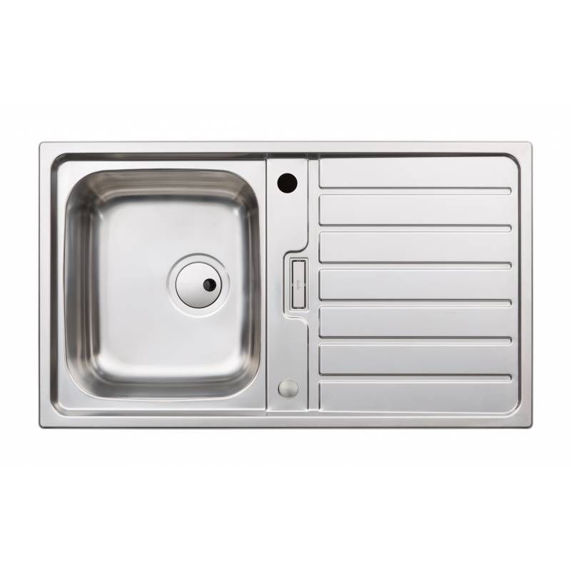 Abode Neron Single Compact Bowl Stainless Steel Kitchen Sink AW5111