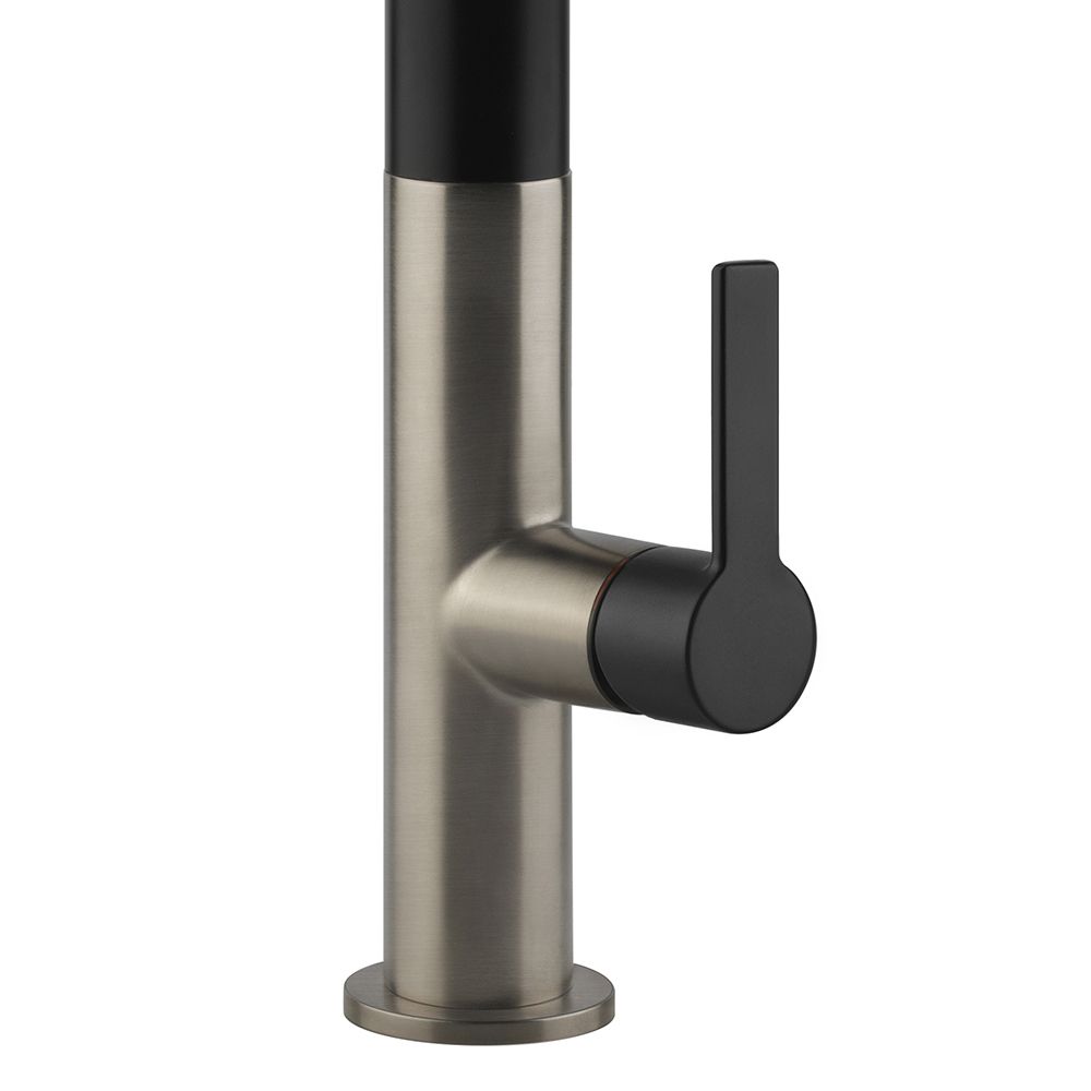 Gessi Mesh Semi Pro Mixer Tap with Woven Metal Pull Out Spout Sinks