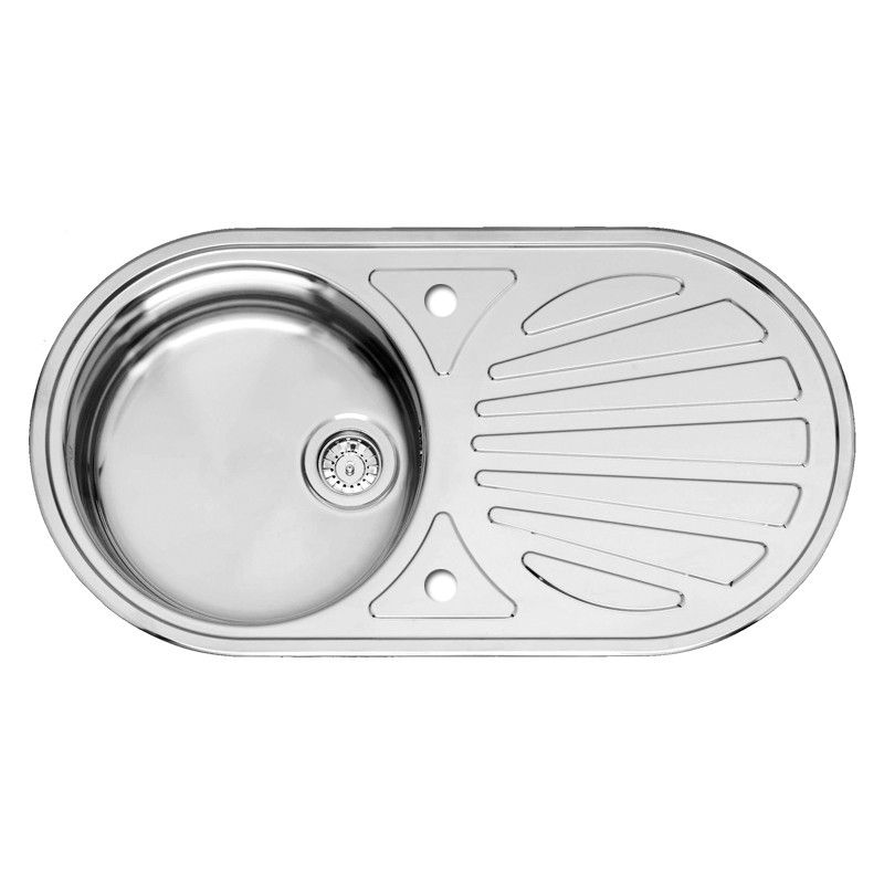 Reginox Galacia Round Bowl Sink &Drainer