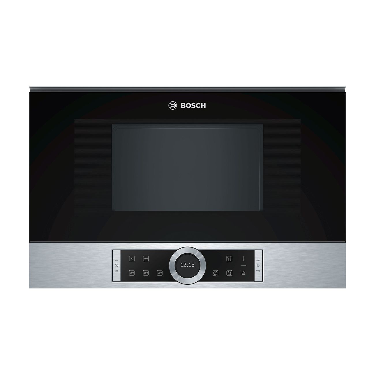 Bosch Serie 8 BFL634GS1B 39cm Stainless Steel BuiltIn Microwave Oven