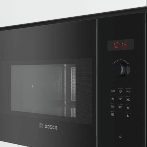 Bosch Serie 4 BFL553MB0B 38cm Black BuiltIn Microwave Oven Sinks