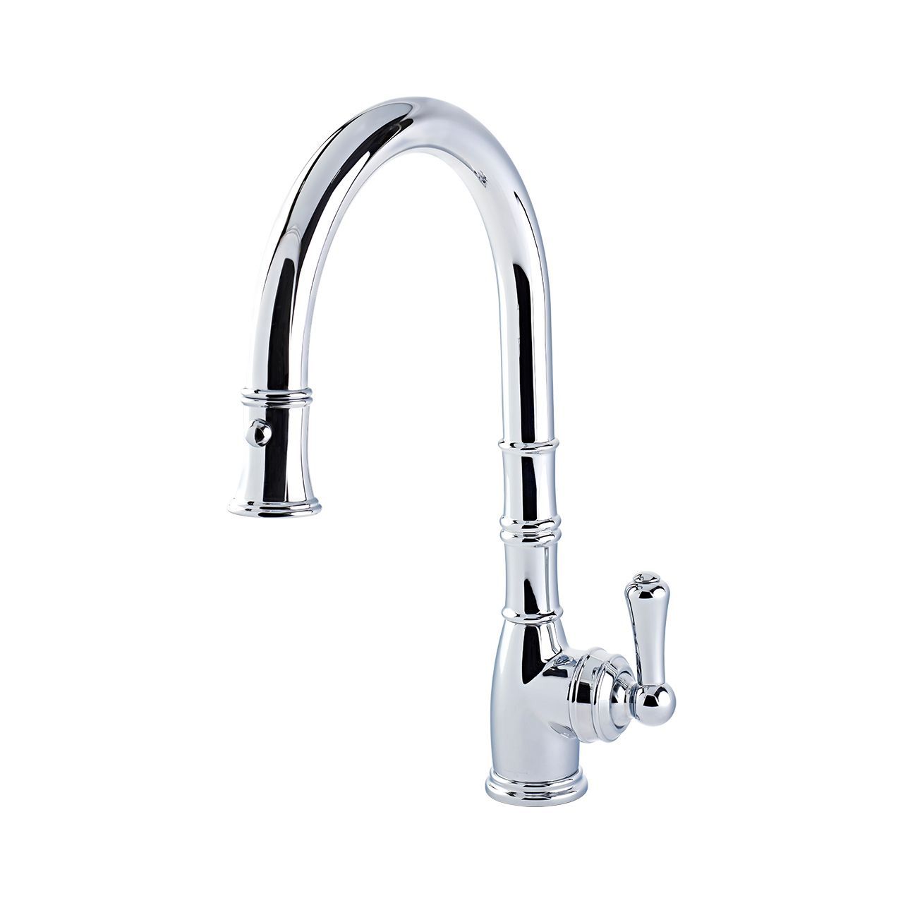 Perrin and Rowe AQUITAINE 4744 Kitchen Tap with PullDown Rinse Sinks