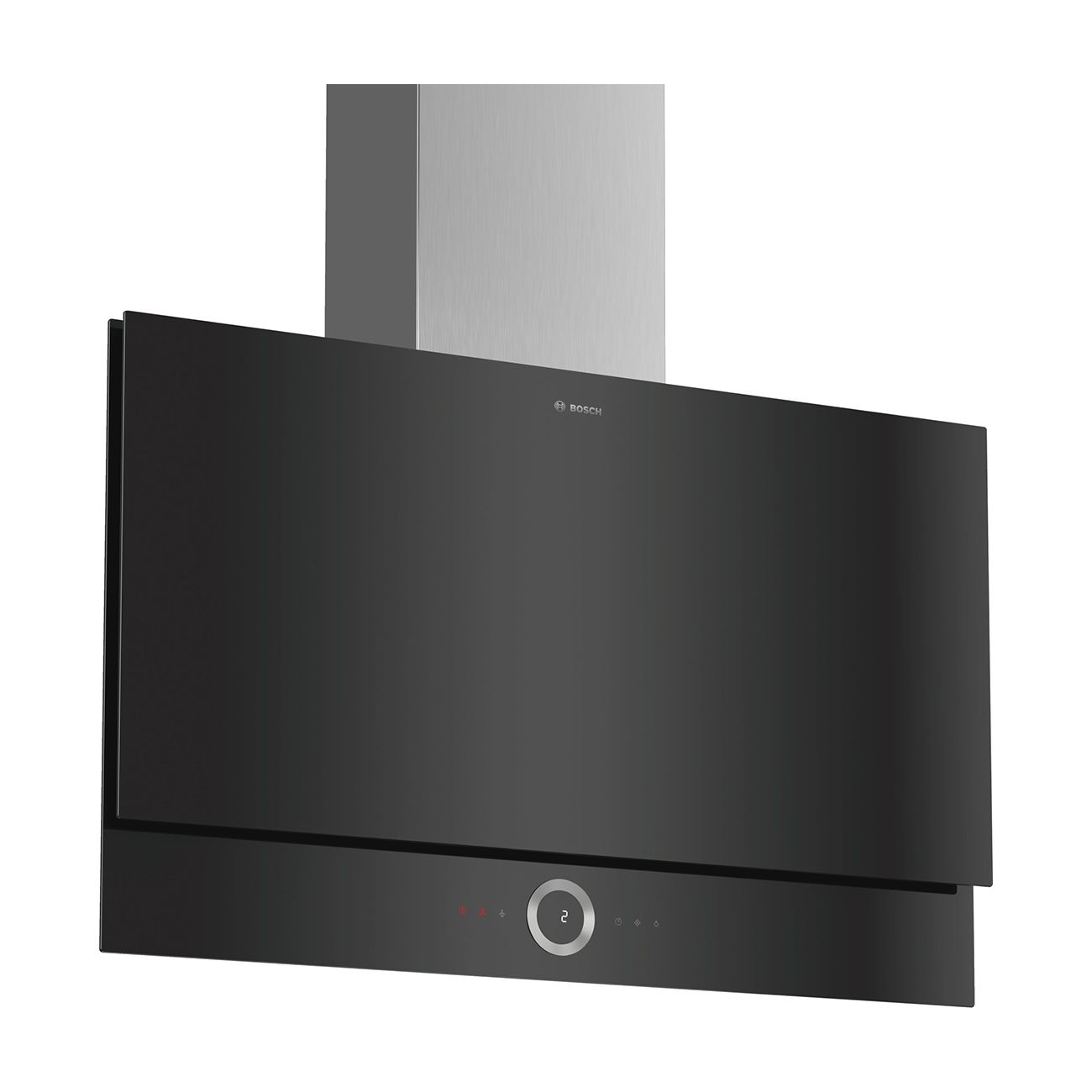 Bosch Serie 8 DWF97RV60B 90cm Black Flat WallMounted Cooker Hood