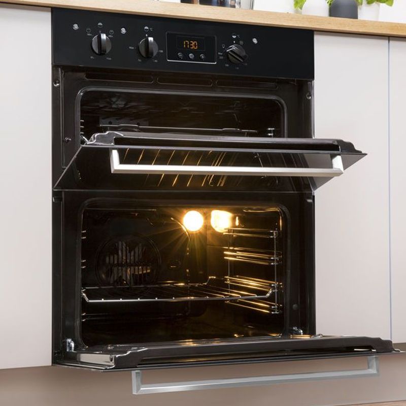 Indesit Aria IDU 6340 BL Black Electric Builtunder Oven