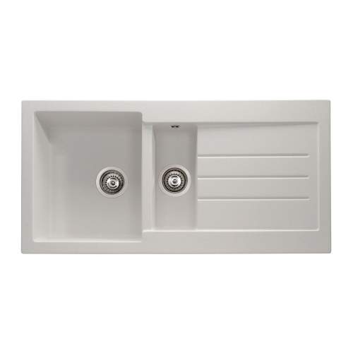 Abode AW3119 XCITE 1.5 Bowl Granite Kitchen Sink