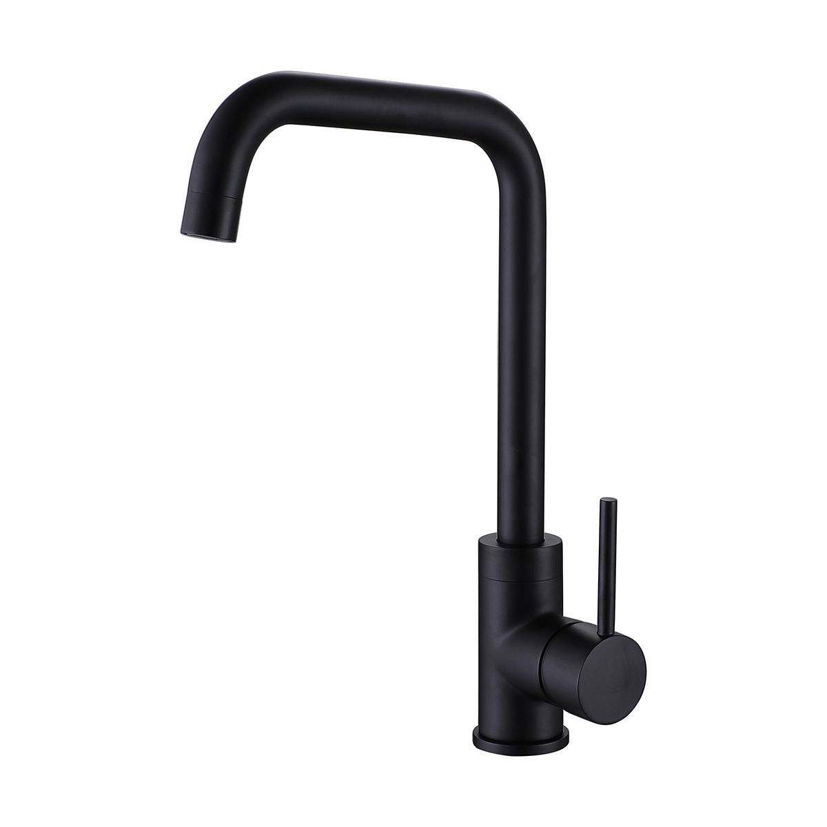 Reginox OBION Single Lever Monobloc Kitchen Mixer Tap in Black Sinks