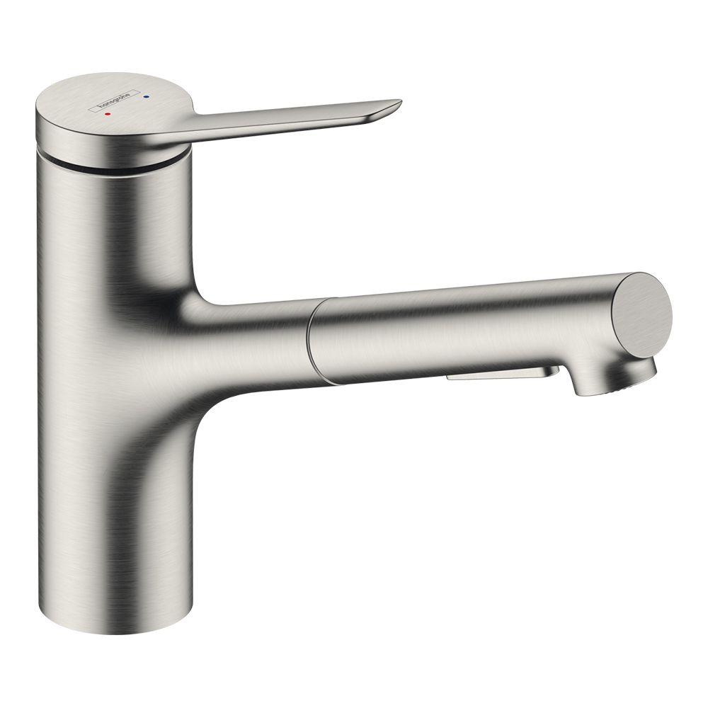 Hansgrohe Zesis M33 Single lever kitchen mixer 150 pullout spray with