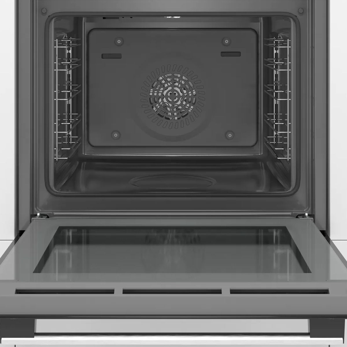 Bosch Serie 4 HRS534BS0B Built In Single Oven with Added Steam Function