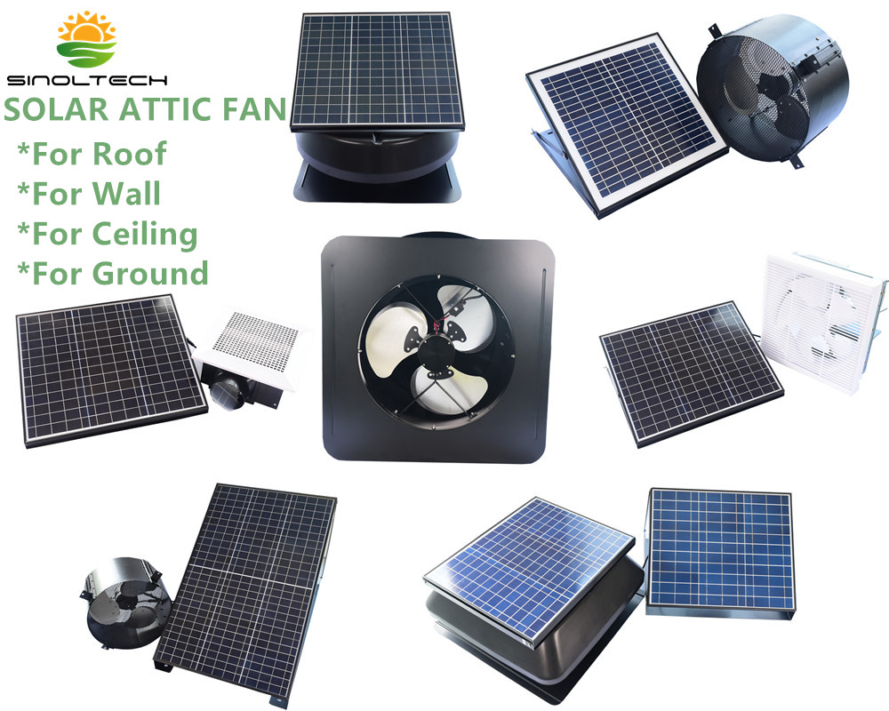 Solar Powered Exhaust Ventilation Fan