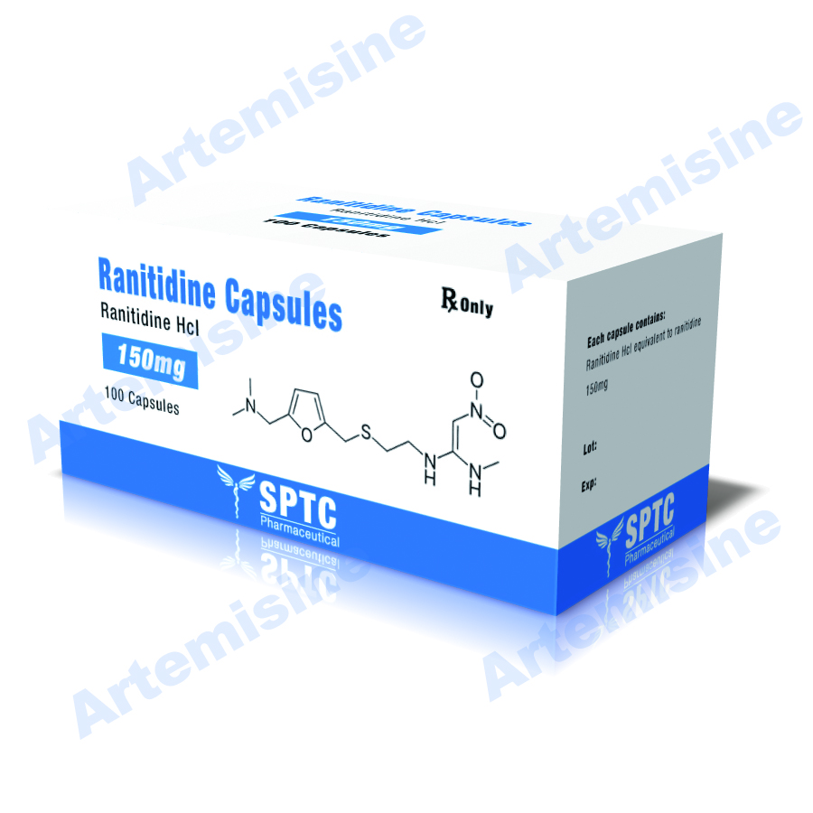 Ranitidine capsules 150mg Sinophare Biotechnology Co., Ltd