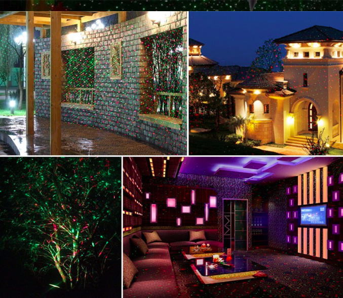 star shower laser light, outdoor laser light, decoration laser light, Star Motion Laser