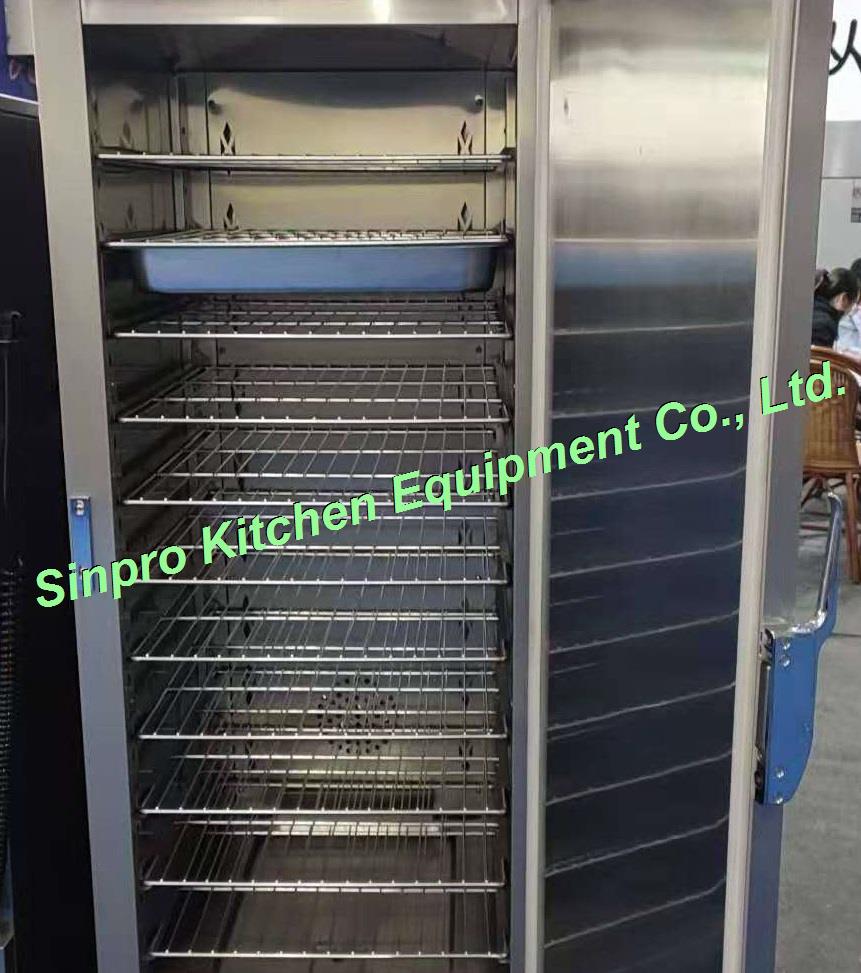 Commercial Single Door 10 x GN2/1 Heated Banquet Trolley Hot Food
