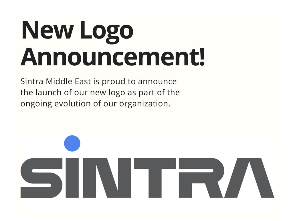 New Logo Announcement! SINTRAMEA