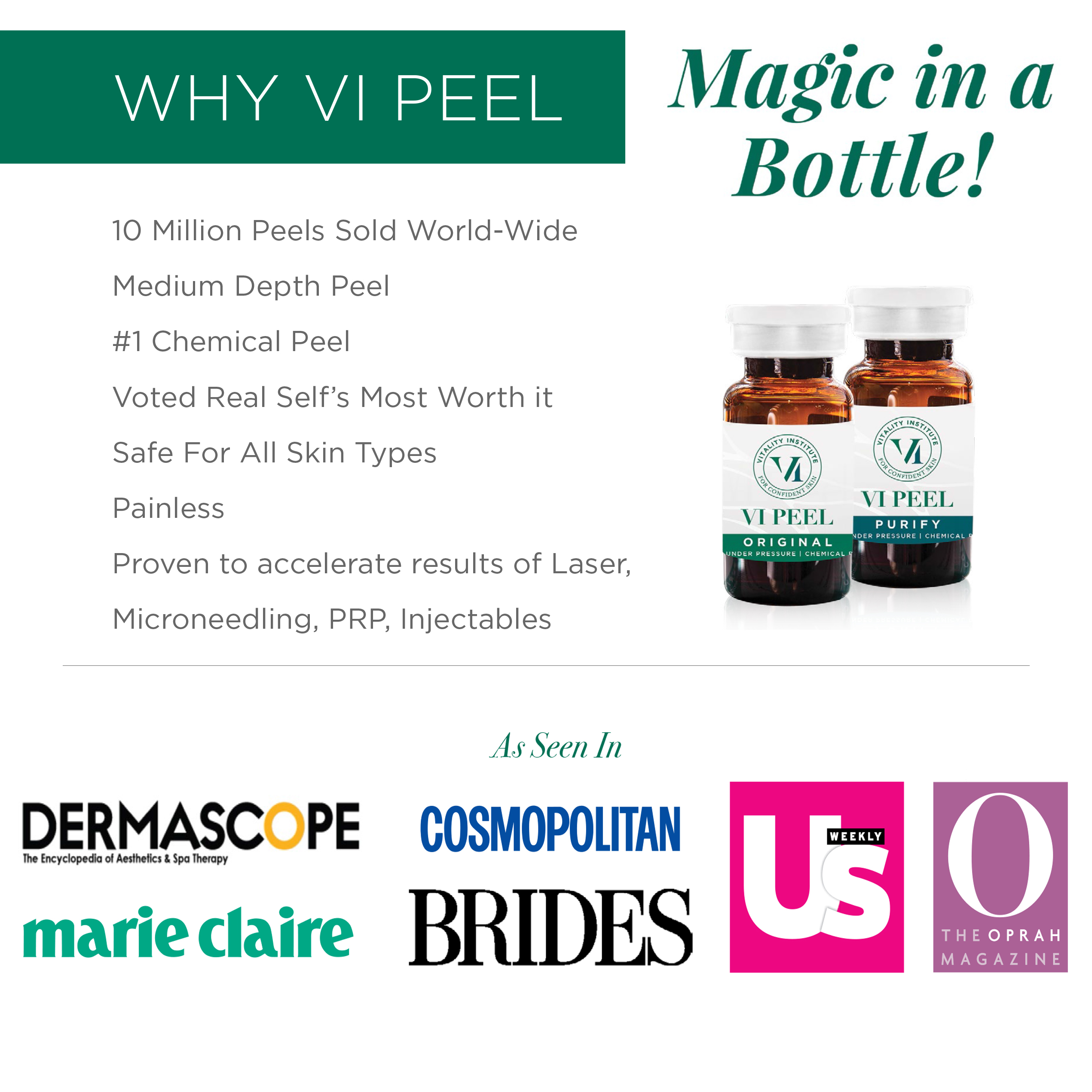 Magic in a Bottle The VI Peel Siperstein Dermatology Group