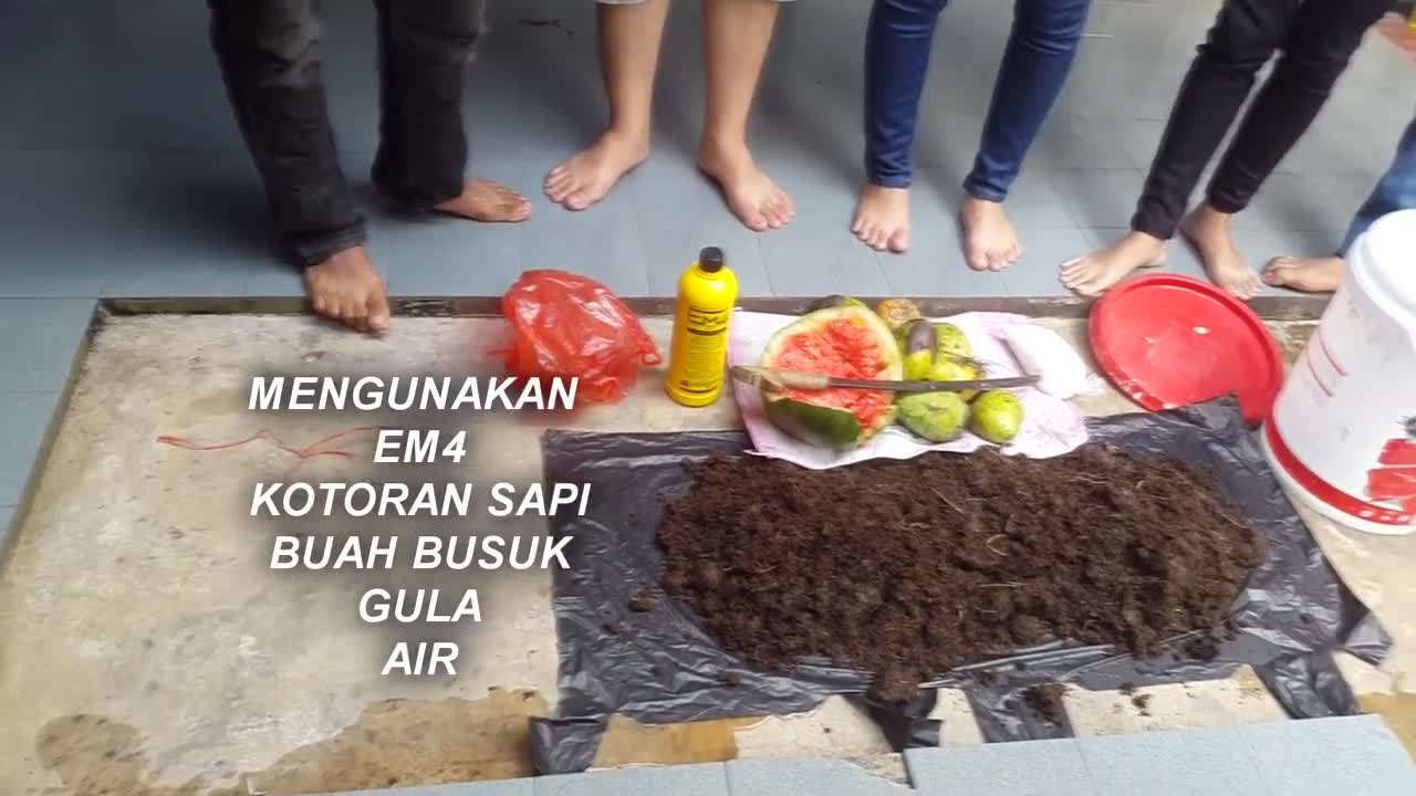 Cara membuat Pupuk Organik Cair Super Sipendik