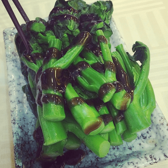 Chinese Broccoli with Oyster Sauce (Gai Lan)